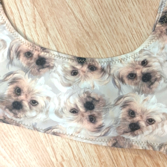 Velvet Sphynx Bikini - dog print - Picture 2 of 2